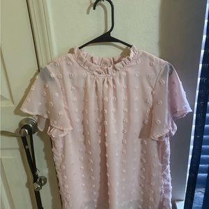 Pink blouse